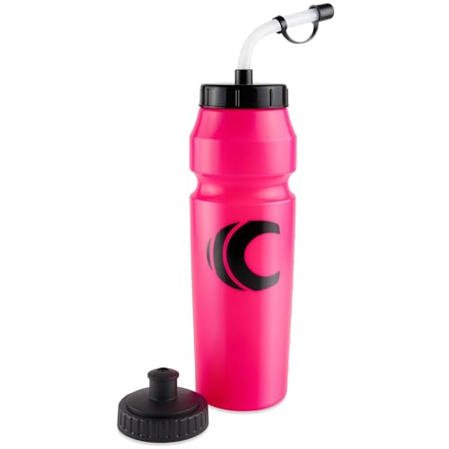 Cannon Sports 1 Liter Sports Water Bottle, 2 Lids, BPA-Free (Pink) - color: Pink