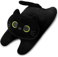 Microwave Heating Pad for Pain Relief, 19" x 9" Microwavable Heat Pads, Period Menstrual Heating Pads for Neck Shoulder, Back Pain, Muscles, Joints, Natural Heat Pack Moist Heat, Large Black Cat - size: Large Black Cat-2