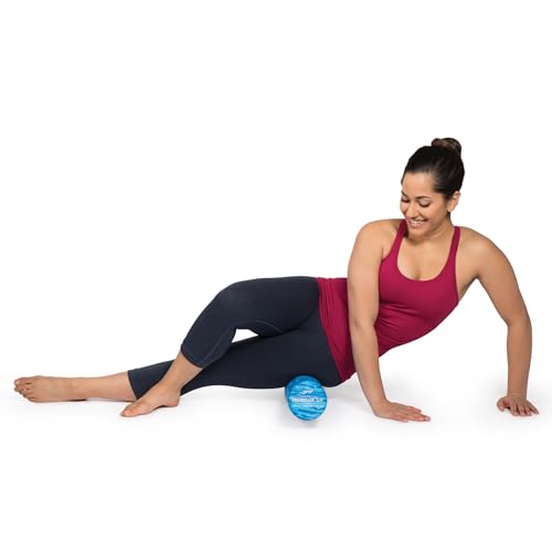 OPTP PRO-Roller Soft Density Foam Roller – Round, Blue, 36" x 4" - color: Blue 36" X 4"