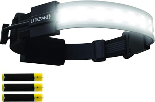 LITEBAND Flex LED Headlamp, 300 Lumens, 210° Wide Beam Coverage, Black - color: Night, size: 300 Lumen