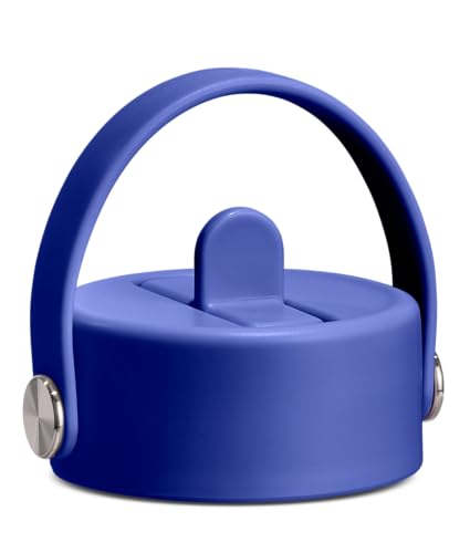 Hydro Flask Lid – Straw Lid Replacement for Wide Mouth Water Bottles Capri Blue - color: CAPRI BLUE, style: Flex Straw Cap