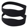 2pcs Patellar Tendon Support Strap, Black Silicone Patella Tendon Knee Strap Elastic Knee Band Cap Support for Men Women Running Basketball Hiking
