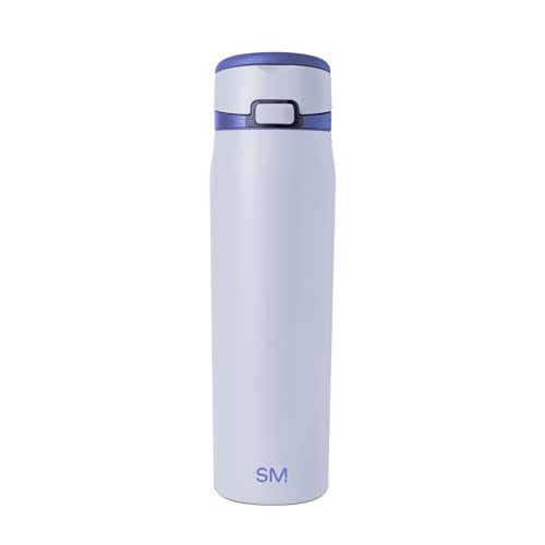 Simple Modern Water Bottle with Straw & Handle | 24oz | Blue - color: -Dreamscape, size: 24 Ounces