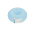 1Pc Blue Tape Dispenser, Donut Shape Candy Color Tape Dispensers Donut Invisible Tape Cutter Tape Organizer Portable Roll Tape Holder for Office School Supply