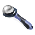 Cold Massage Roller Ball with Handle-Back Muscle Metal Ice Roller Ball Tool - color: Blue