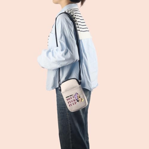 MNIGIU RP Fan Gift Drag Race Cosmetic Bag Good Luck & Don't Fck It up Makeup Zipper Pouch for Drag Queen Fans (GoodLuckBag) - color: GoodLuckBag