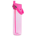 Elemental Splash 26oz Tritan Plastic Reusable Water Bottle w/Straw & Strap - color: Hot Pink, size: 26 Ounces