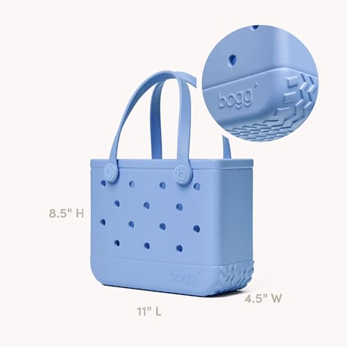 BOGG BAG Bitty Small Tote – 11” x 8.5” x 4.5” – Essential Bags for Beach, Pool, Boat, Sports, Tailgating, Cruise, Travel - color: Carolina on My Mind