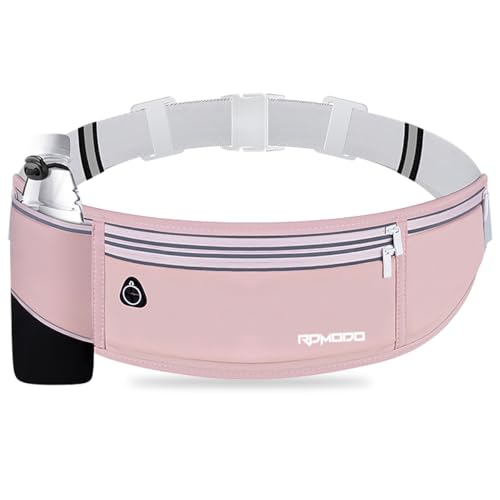 Lightweight Hydration Waist Pack for Women Men Running Outdoor, Pink - color: 07-Dusty Pink