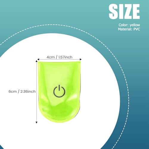 Outdoor Sports LED Safety Light Reflective Magnetic Clip on Strobe Running Walking Bike Cycling