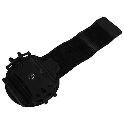 Phone Arm Band, 180° Rotation, 6.6 Inch Screen Compatible, Black - color: Black