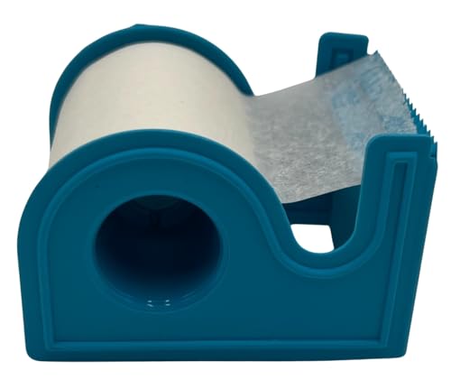 Microporous Medical Surgical Paper Tape 2" X 10 Yards with Dispenser (Pack of 2) - size: 2 Inch