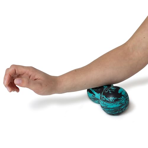OPTP Lo Rox Mini Infinity Roll – Compact Mini Roller, Teal, 5" x 3"