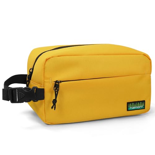 Haimont Small Freezable Snack Cooler Bag, Reusable Freezable Mini Cooler Bag for Outdoor, Airplane, Travel, Wear Resistant, Yellow - color: Yellow