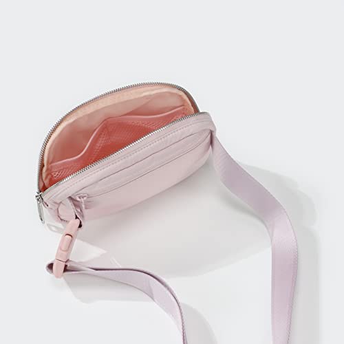Pander Crossbody Belt Bag for Women and Men, Travel and Everyday Use - color: Pink