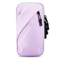 Cell Phone Armband Wrist Bag, Universal Fit, Water Resistant, Breathable, Phone Holder for Running Cycling Climbing Hiking Gym,Fits The Arm, Firm and Does Not Slide (Purple) - color: Purple