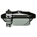 Fanny Pack with Water Bottle Holder for Men Women – Large Hiking Fanny Pack with Adjustable Strap Belt for Cycling Hiking Dog Walking Outdoor, Water Resistant Pack Gray(Bottle Not Included) - color: Grey