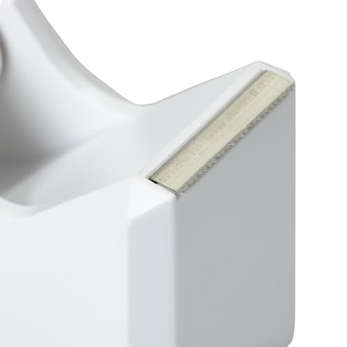 JAM PAPER Colorful Desk Tape Dispensers - White - 3/Pack - color: White, size: Pack of 3