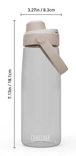 CamelBak Thrive Chug Water Bottle, High Flow Lid Design for Quick Everyday Hydration and Active Use, 25oz, Clear - color: Clear, size: 25 Ounces