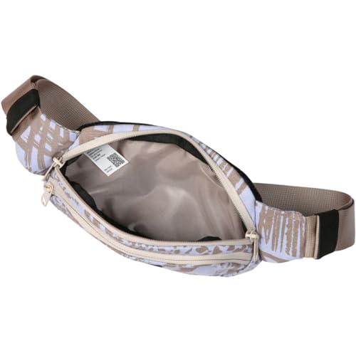 KAVU Canvas Spectator Belt Bag, Cotton Fanny Pack for Travel - color: Beach Doodle