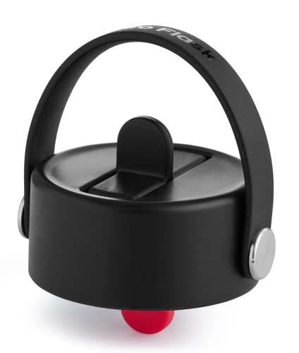 Hydro Flask Wide Mouth Lids- Accessory for Wide Mouth Water Bottle - color: Black, style: Flex Straw Cap