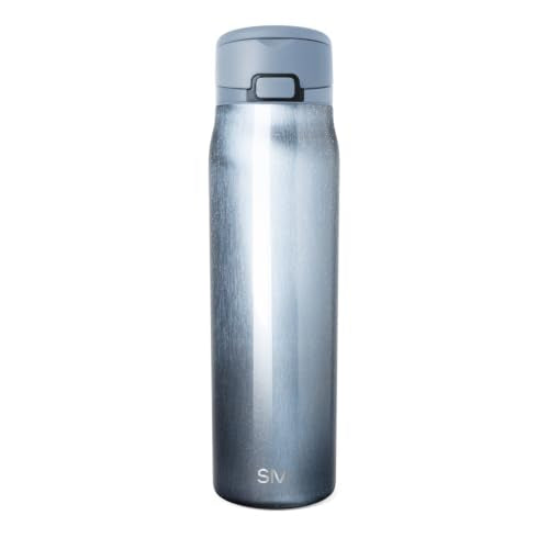 Simple Modern Water Bottle with Straw & Handle | 24oz | Cateye - color: - Cateye: Coastal, size: 24 Ounces