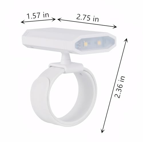 LED Wrist Flashlight, 3 Color temperatures, 360 Degree Adjustable
