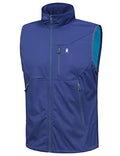 Little Donkey Andy Men's Lightweight Golf Vest Outerwear - color: Blue, size: X-Large