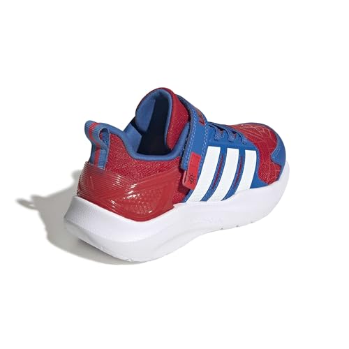adidas Boys Lightorama Runner Children Sneakers Shoes Casual - Pink - color: Better Scarlet/White/Bright Royal/Spider-man, size: 13.5 Little Kid