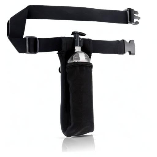 Massage Oil Holster, Adjustable and Durable Massage Holster, Bag only, Bottle not Included - color: Black