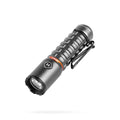 NEBO Torchy 2K Rechargeable Pocket Flashlight | 2000 Lumen Rechargeable Pocket Flashlight, 5 LED Light Modes, Water & Impact Resistant for Camping, Hunting, Hiking - color: 2000 Lumen-Gray