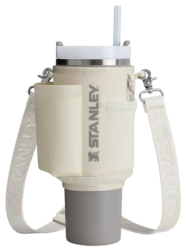 STANLEY Quencher Wrap Carry All for 40 oz Tumbler, Cream - color: Cream, size: 40 Ounces
