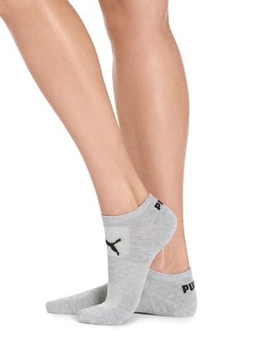 PUMA Women's Low Cut Socks (6-Pack) - color: Grey White Black