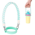 Water Bottle Handle Strap Compatible with Owala & Stanley Cups - color: Green