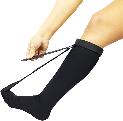Plantar Fasciitis Stretch Sock Calf Night Relief for Heel High Arch Pain - size: Large