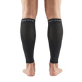 Compression Calf Sleeves for Men & Women 15-20 mmHg - color: Black, size: Small