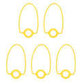 PATIKIL Silicone Water Bottle Lanyard, Reusable Tumbler Strap Water Bottle Handle Holder with Strap for Beverage Carry Traveling Take Out - color: Yellow