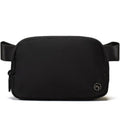 Pander Crossbody Belt Bag for Women and Men, Travel and Everyday Use - color: Black Onyx