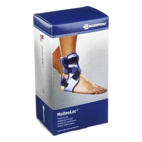Bauerfeind - MalleoLoc - Ankle Brace - Stabilize Your Ankle While Maintaining Mobility - Right Ankle - Size 1 - size: Size 1 (Pack of 1)