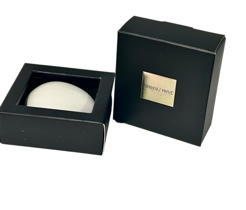 GIORGIO ARMANI Ceramic Massage Stone Small Travel Size 2.5 L x 2 White - 2603
