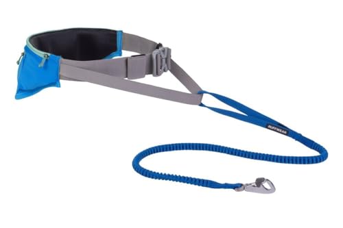 Ruffwear, Trail Runner Belt, 35-50 in Waist, Blue Pool, Large/X-Large - color: Blue Pool, size: Large/X-Large