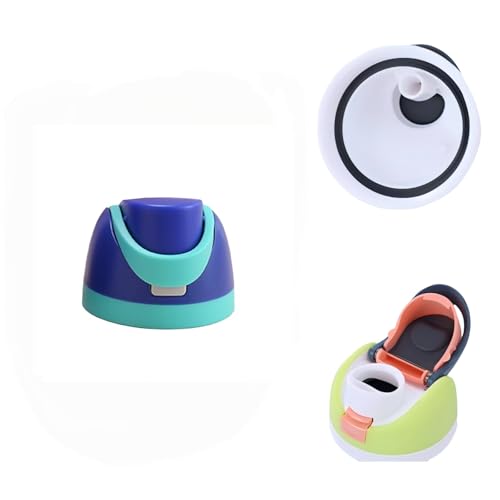 replacement cap compatible with blue Owala Freesip water bottle - color: blue