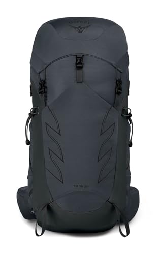 Osprey Talon 33L Men's Hiking Backpack with Hipbelt, Eclipse Grey, S/M - color: Eclipse Grey, size: Small-Medium