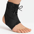 Ankle Brace lace up Stabilizers Adjustable Ankle Support for Sports Protect, Sprained Ankle, Ligament Damage, Injury Recovery - size: Large