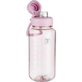 Fanhaw 32oz Clear Plastic Water Bottle with Fast-Flow Lid, Cherry Blossom - color: Cherry Blossom