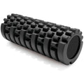 321 STRONG Patented 3-Zone Massage Roller, Medium Density for Exercise - color: Black