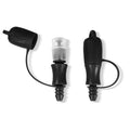 Hydration Bladder Bite Valve Replacement Mouthpiece Fit for Any Water Backpack and Most Brands, with Manual Switch Valve - color: 2 Pack on-off black