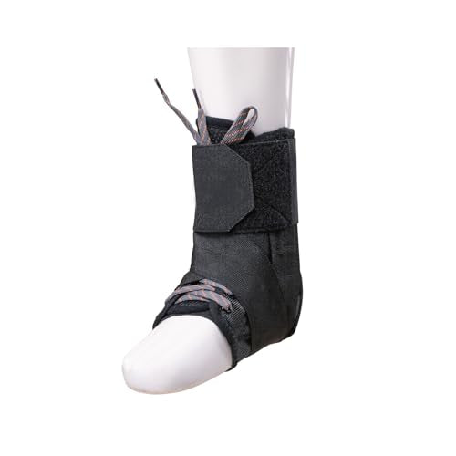 Ankle Brace,Ankle Stabilizer, Lace Up Adjustable Support – for Running, Basketball, Injury Recovery, Sprain! Ankle Support Wrap for Men, Women, and Children(Medium)
