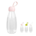 emoi BPA Free Water Bottle, 16oz/480ml Cute Water Bottle with Carrying Strap, Ideal for Kids Boys Girls Students Women Healthy Hydration-Pink - color: Pink Cap, size: 16 Ounces