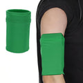 Cell Phone Armband Sleeve, Universal Sports Arm Band Grass Green - color: Green